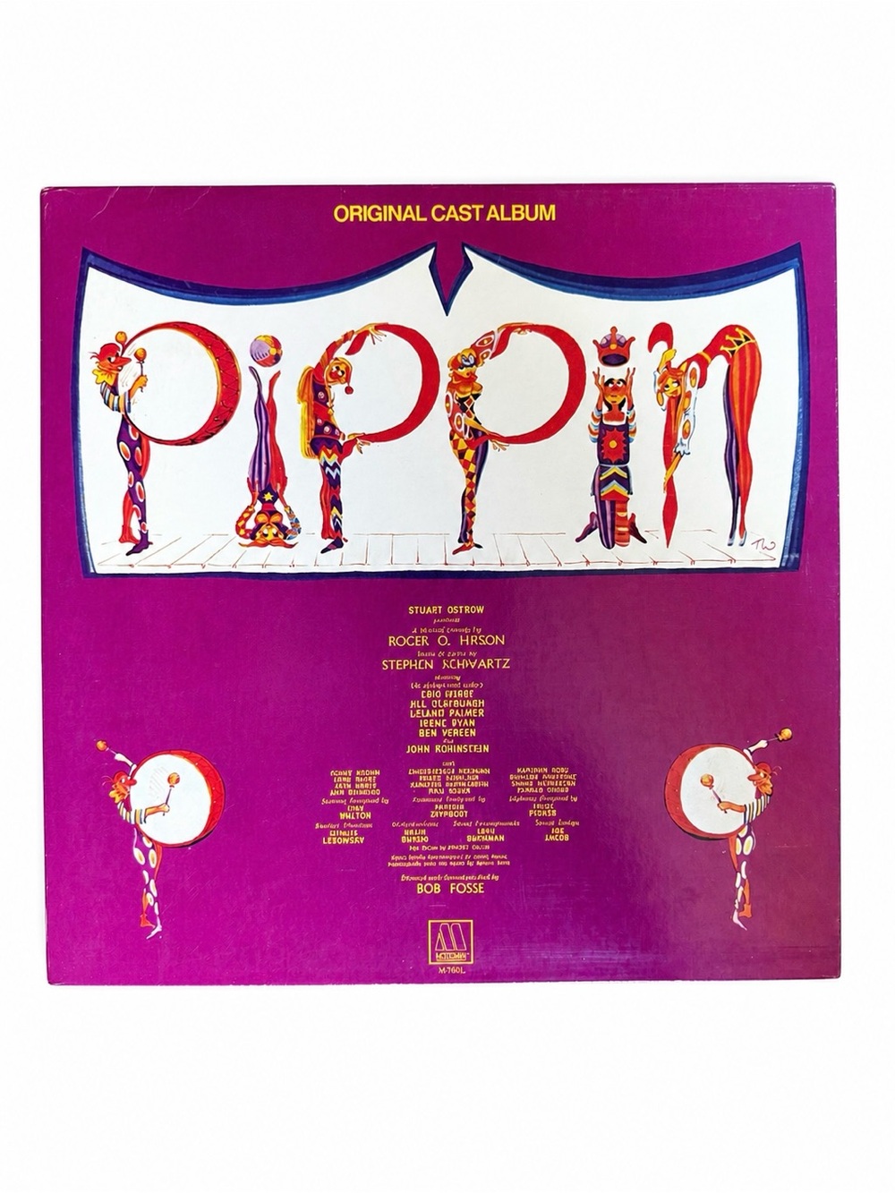 Vintage Pippin Original Cast Recording Vinyl LP – Motown Musical Soundtrack